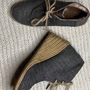 TOMS Cloth Wedges